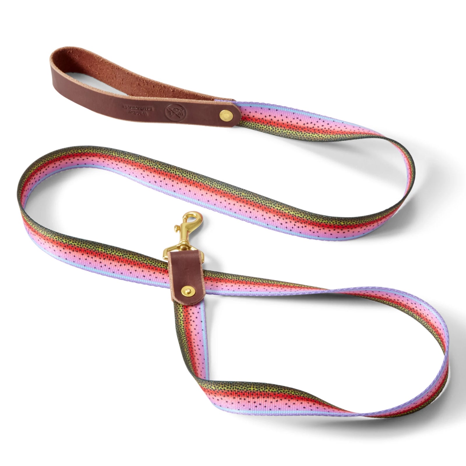 Whiskey Leatherworks Fixed Length Dog Leash