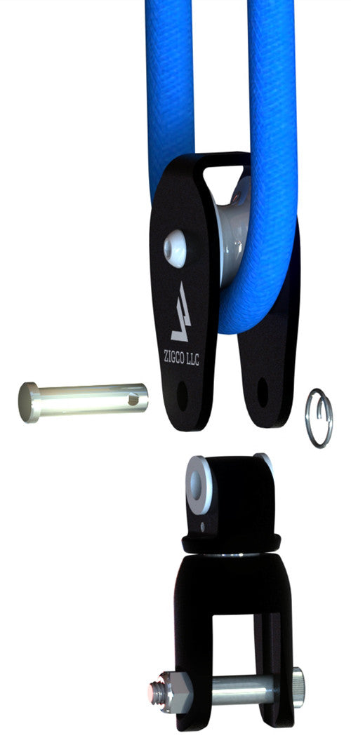 ZigCo SpinRx Swivel Pulley - Mini