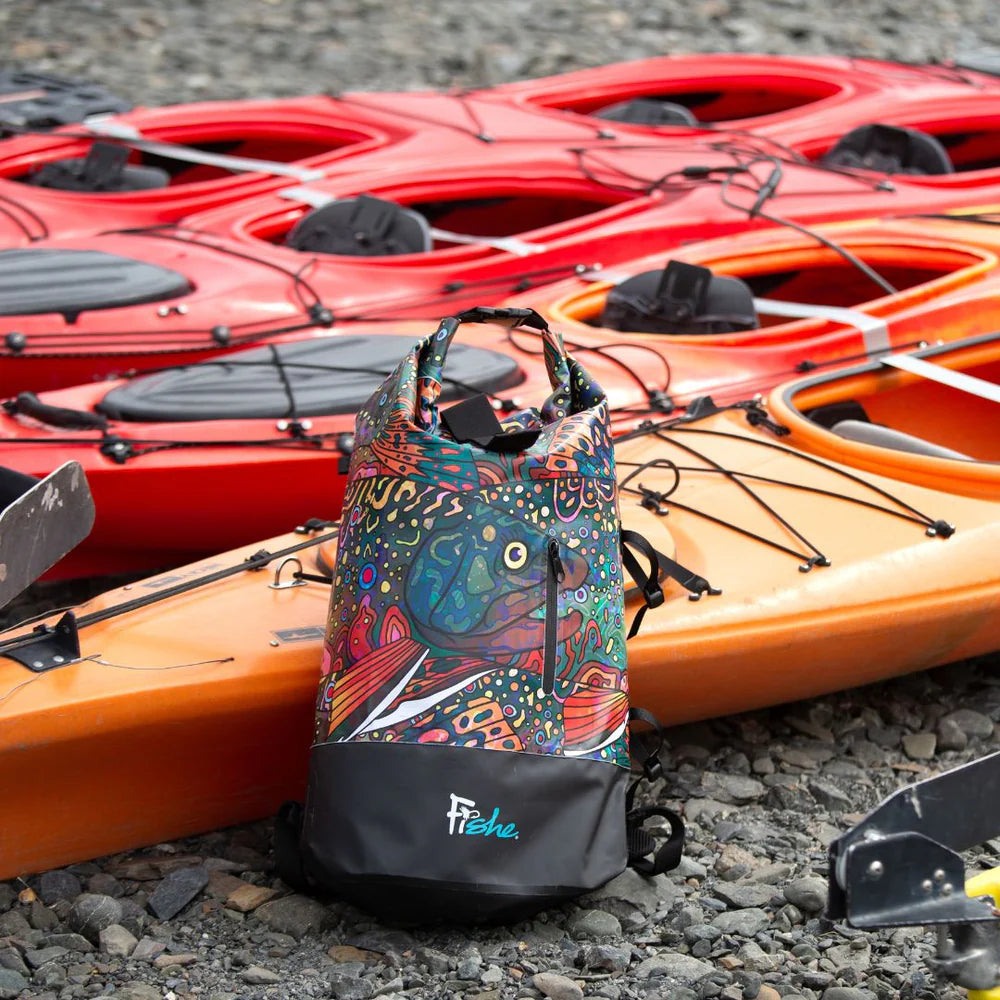 FisheWear Brookie Backpack Dry Bag