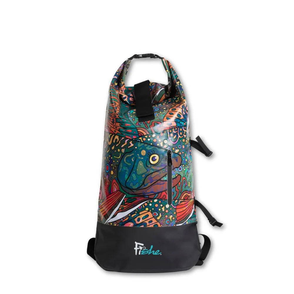 FisheWear Brookie Backpack Dry Bag