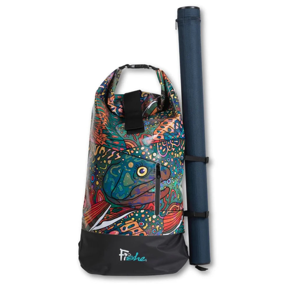 FisheWear Brookie Backpack Dry Bag