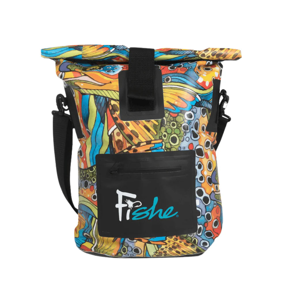 FisheWear Unbound Brown Roll Tote Dry Bag