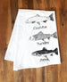 Trout Tea Towel