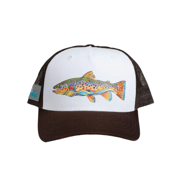 FisheWear Unbound Brown Trucker Hat