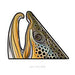 Brown Rise Sticker (Left)