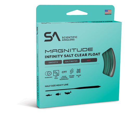 Scientific Anglers Magnitude Smooth Infinity Salt Clear Tip Fly Line