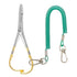 Dr. Slick Mitten Scissor Clamps 4.75" Gold Handle