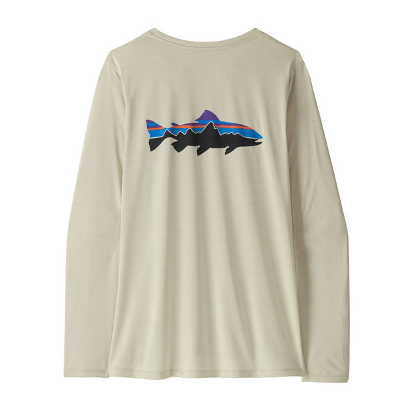 Patagonia W's L/S Cap Cool Daily Shirt- Fitz Roy Trout