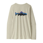 Patagonia W's L/S Cap Cool Daily Shirt- Fitz Roy Trout