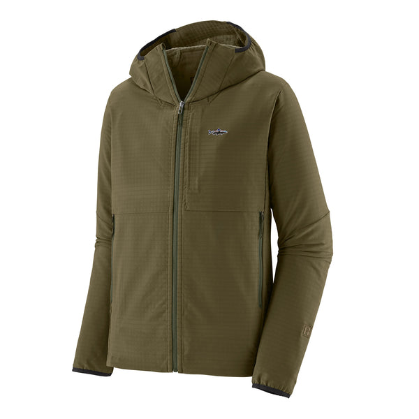 Patagonia M's R1 TechFace Fitz Roy Trout Hoody