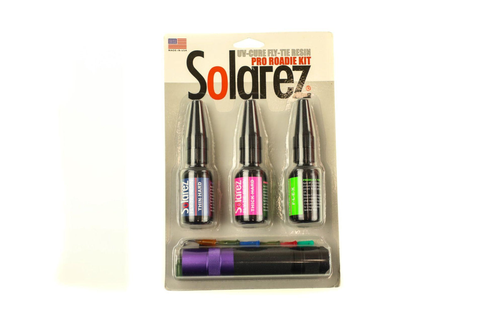 Solarez UV-Cure Fly-Tie Resin Pro Roadie Kit