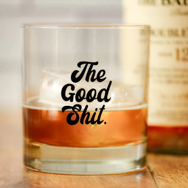 Meriwether The Good Shit Whiskey Glass