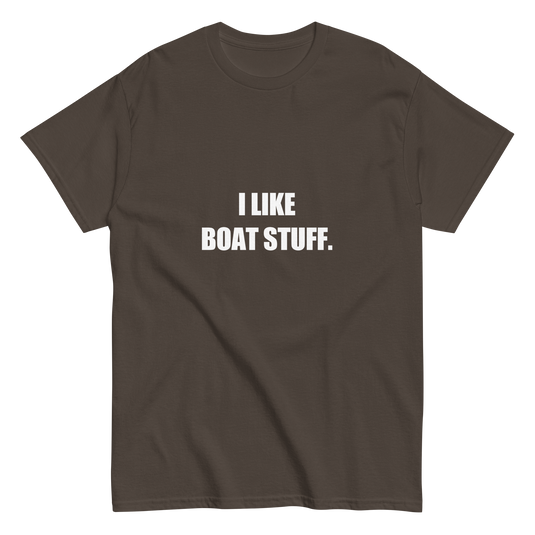 I Like Boat Stuff Tee