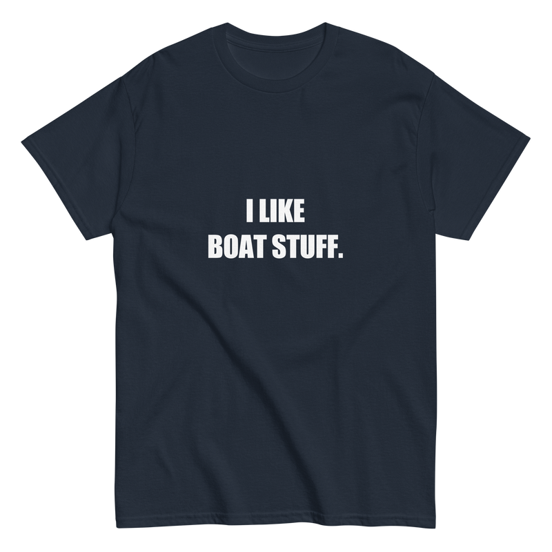 Load image into Gallery viewer, I Like Boat Stuff Tee
