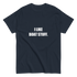 I Like Boat Stuff Tee