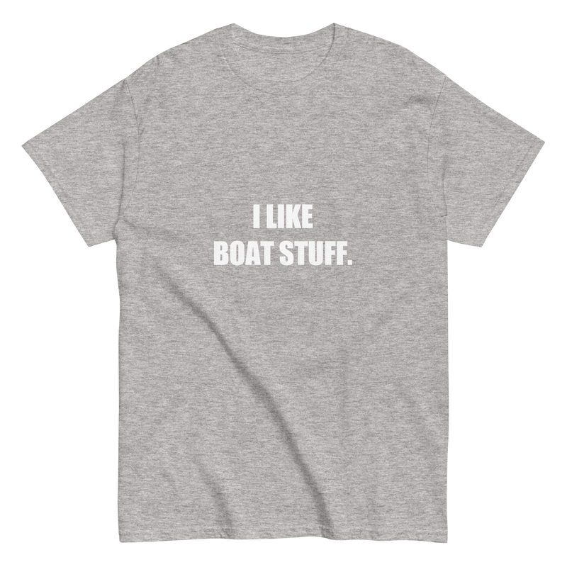 Load image into Gallery viewer, I Like Boat Stuff Tee
