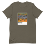Brown Trout (Pantone Pattern Series) Unisex t-shirt