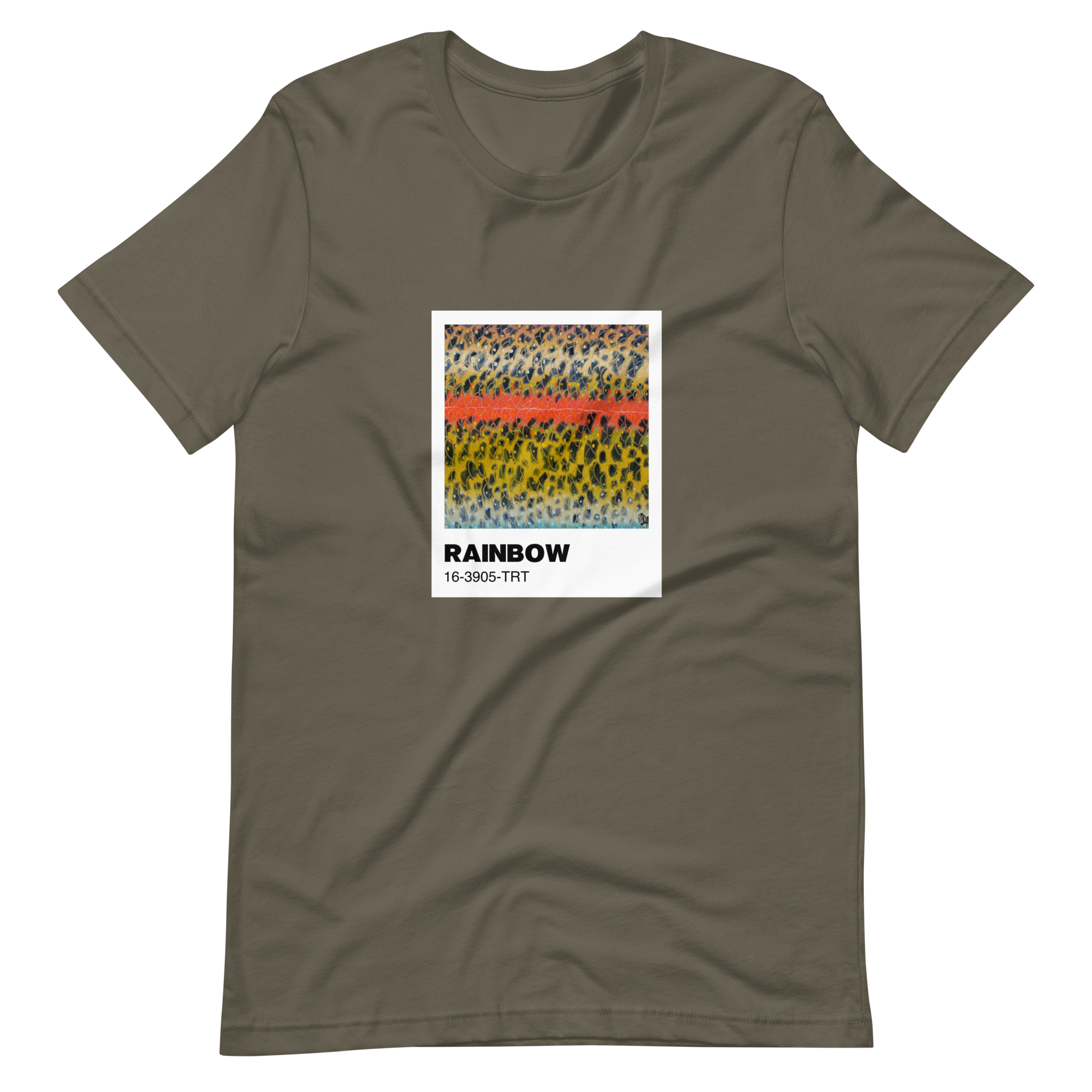 Rainbow Trout (Pantone Patterns Series) Unisex t-shirt