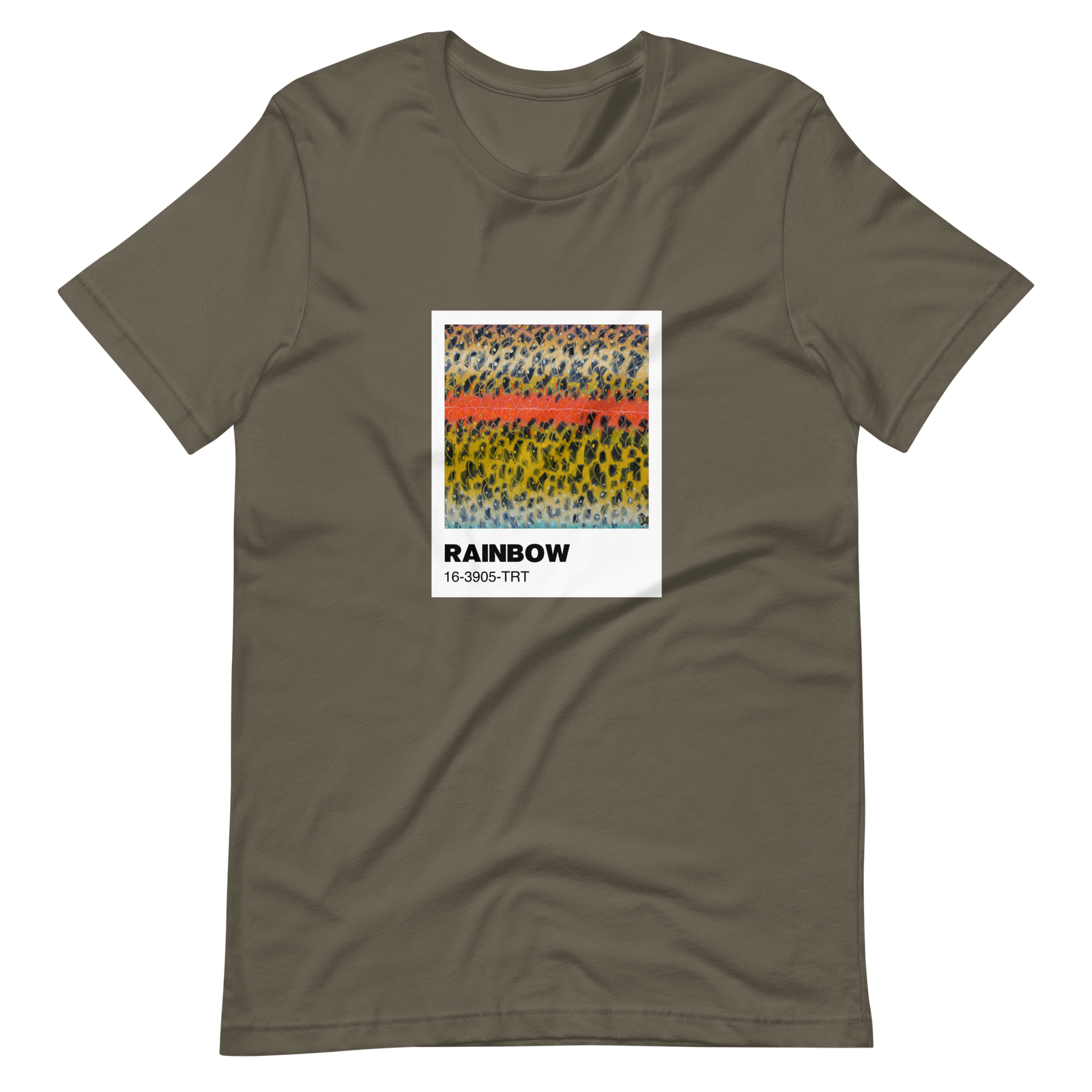 Rainbow Trout (Pantone Patterns Series) Unisex t-shirt