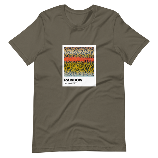 Rainbow Trout (Pantone Patterns Series) Unisex t-shirt