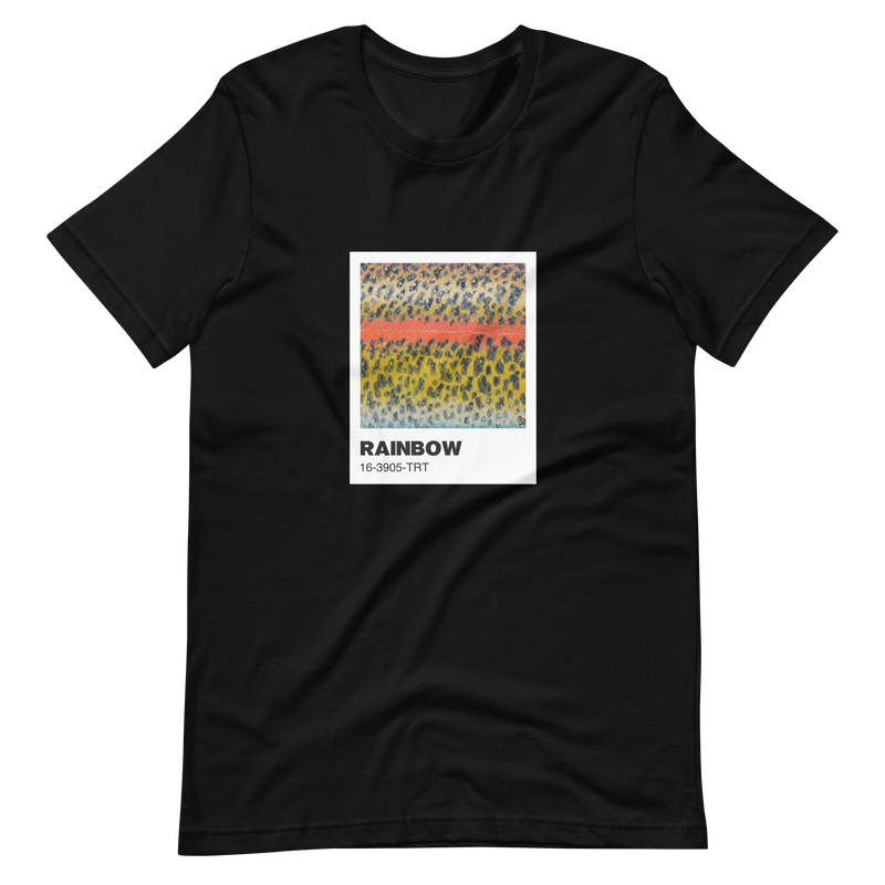 Load image into Gallery viewer, Rainbow Trout (Pantone Patterns Series) Unisex t-shirt
