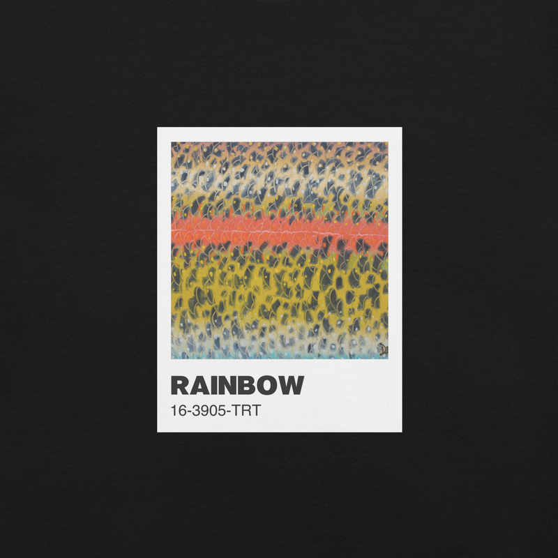 Load image into Gallery viewer, Rainbow Trout (Pantone Patterns Series) Unisex t-shirt
