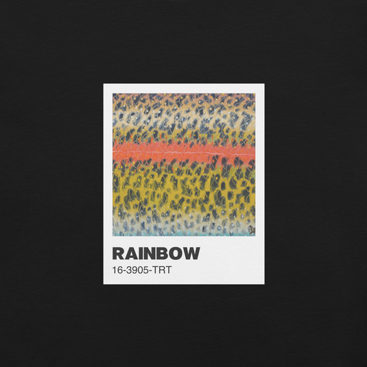 Rainbow Trout (Pantone Patterns Series) Unisex t-shirt