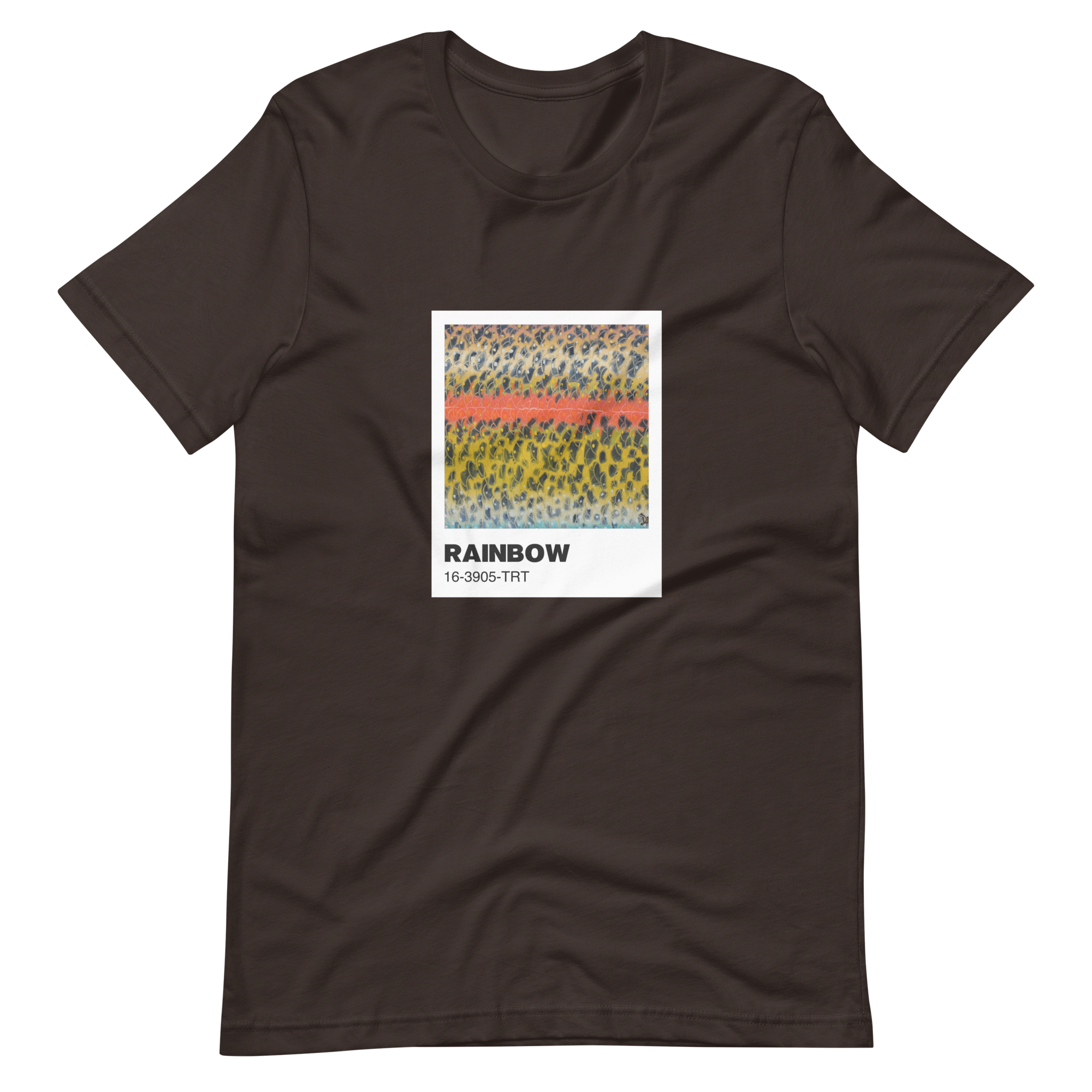 Rainbow Trout (Pantone Patterns Series) Unisex t-shirt