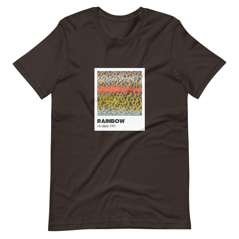 Load image into Gallery viewer, Rainbow Trout (Pantone Patterns Series) Unisex t-shirt
