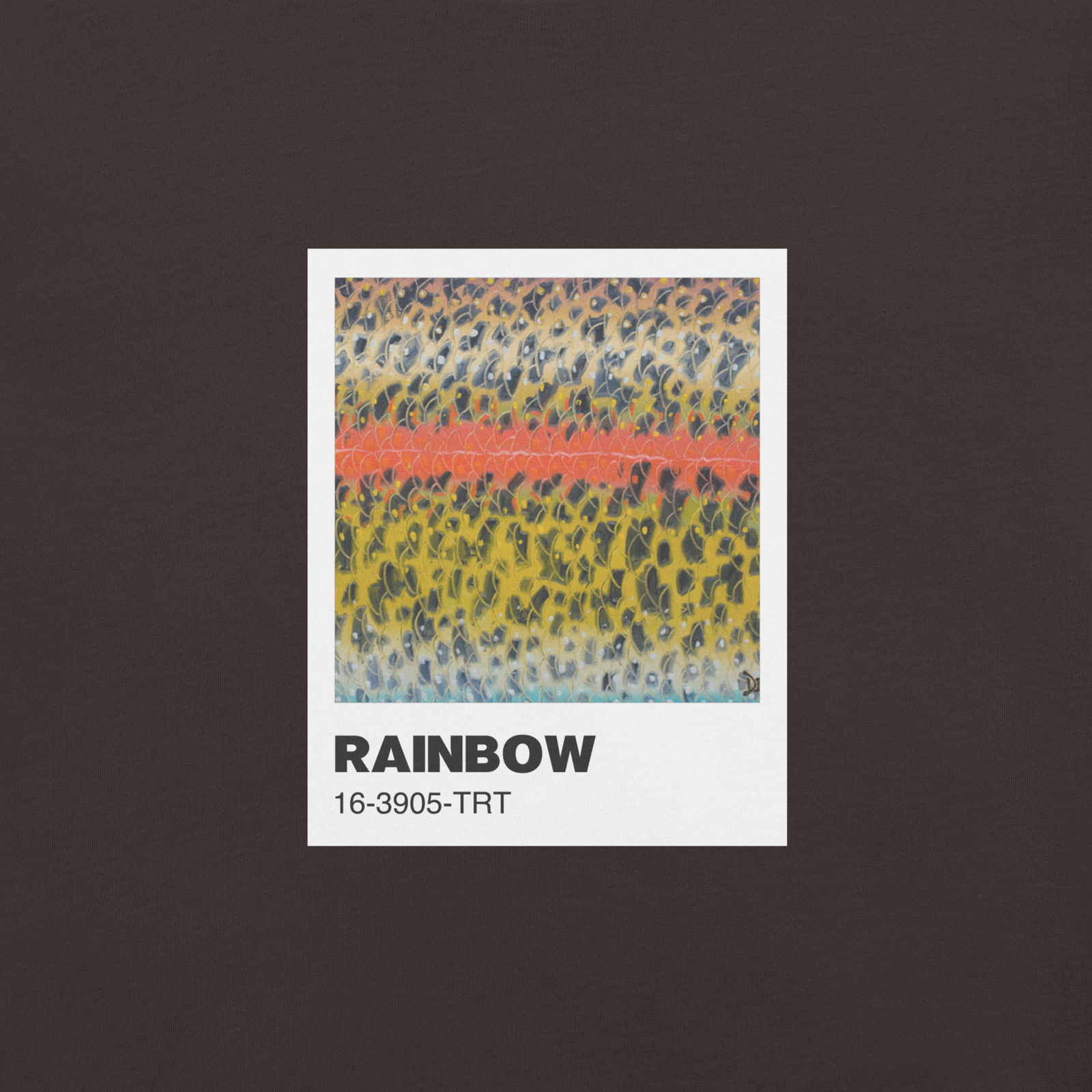 Rainbow Trout (Pantone Patterns Series) Unisex t-shirt