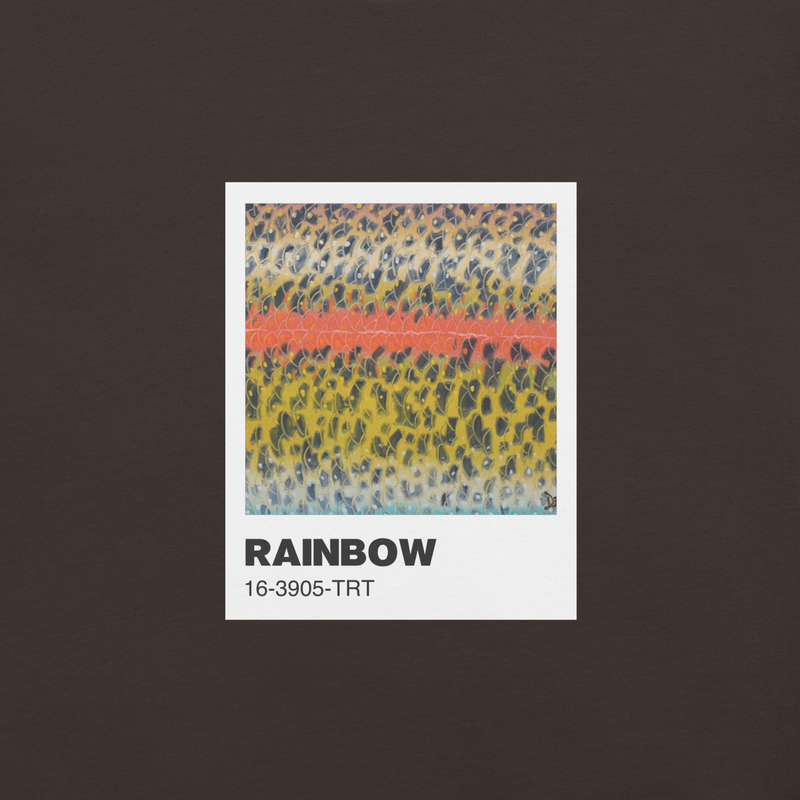 Load image into Gallery viewer, Rainbow Trout (Pantone Patterns Series) Unisex t-shirt
