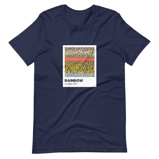 Rainbow Trout (Pantone Patterns Series) Unisex t-shirt