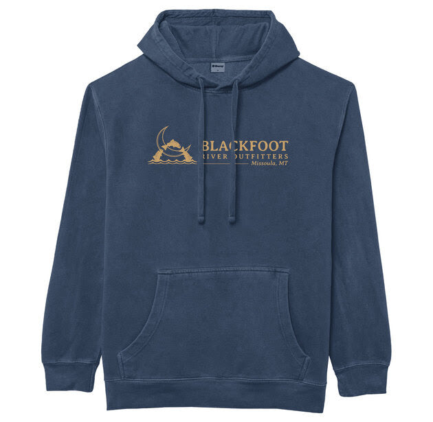 BRO Logo Leaping Trout Hoodie