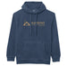 BRO Logo Leaping Trout Hoodie Washed Navy-SALE