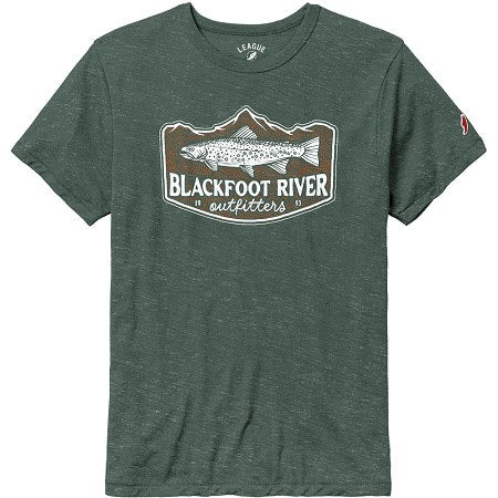 Bro Logo Mountain Range T-Shirt