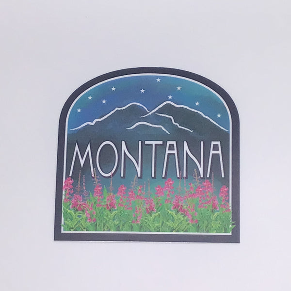 Montana Fireweed Sticker