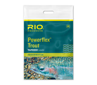 Rio Powerflex Trout 9ft Leader - Single