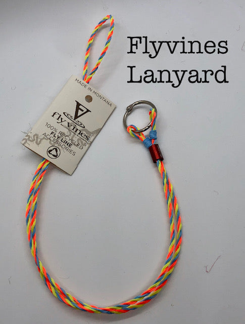 Flyvines Original Recycled Fly Line Lanyard
