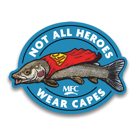 MFC Signature Sticker- Hero Cape