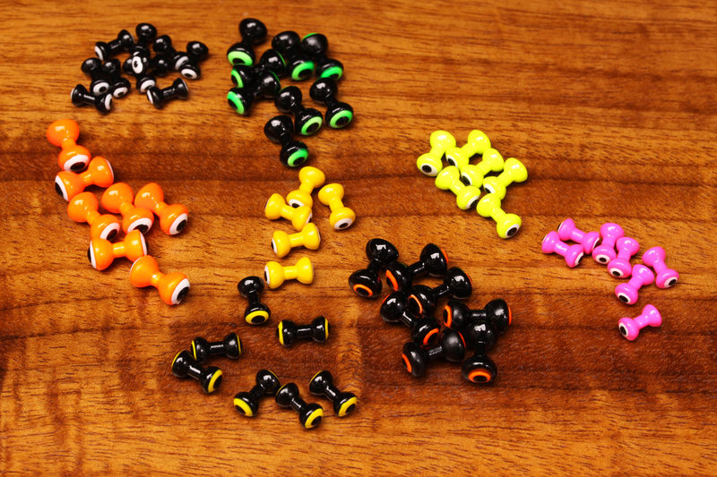 Hareline Dubbin Double Pupil Lead Eyes