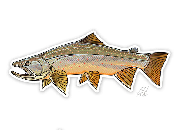 Casey Underwood Bull Trout Decal