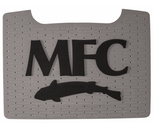 MFC Boat Box Foam Fly Patch - Gray with Black MFC Logo