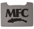 MFC Boat Box Foam Fly Patch - Gray with Black MFC Logo