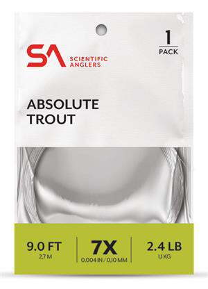 Scientific Anglers Absolute Trout Leader 1-Pack