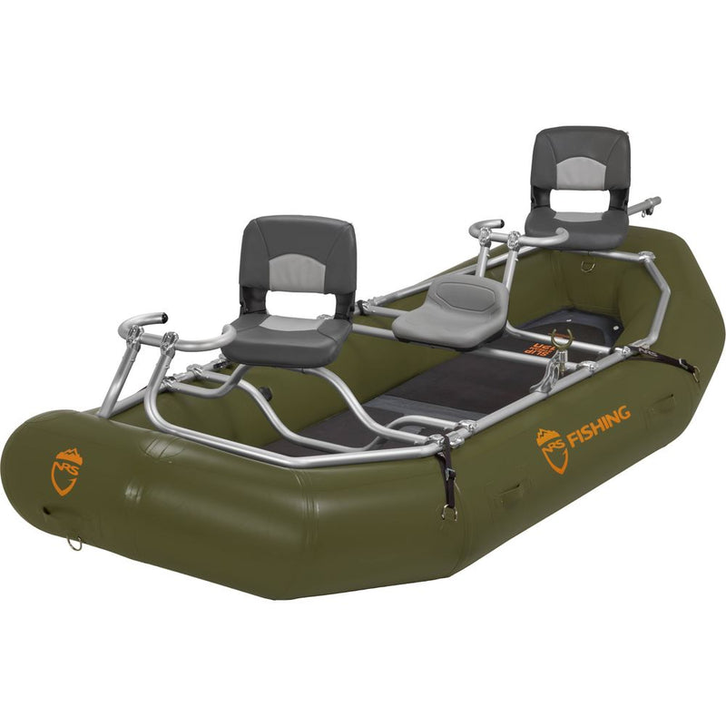 Load image into Gallery viewer, NRS Slipstream 120 Deluxe Fishing Raft Package
