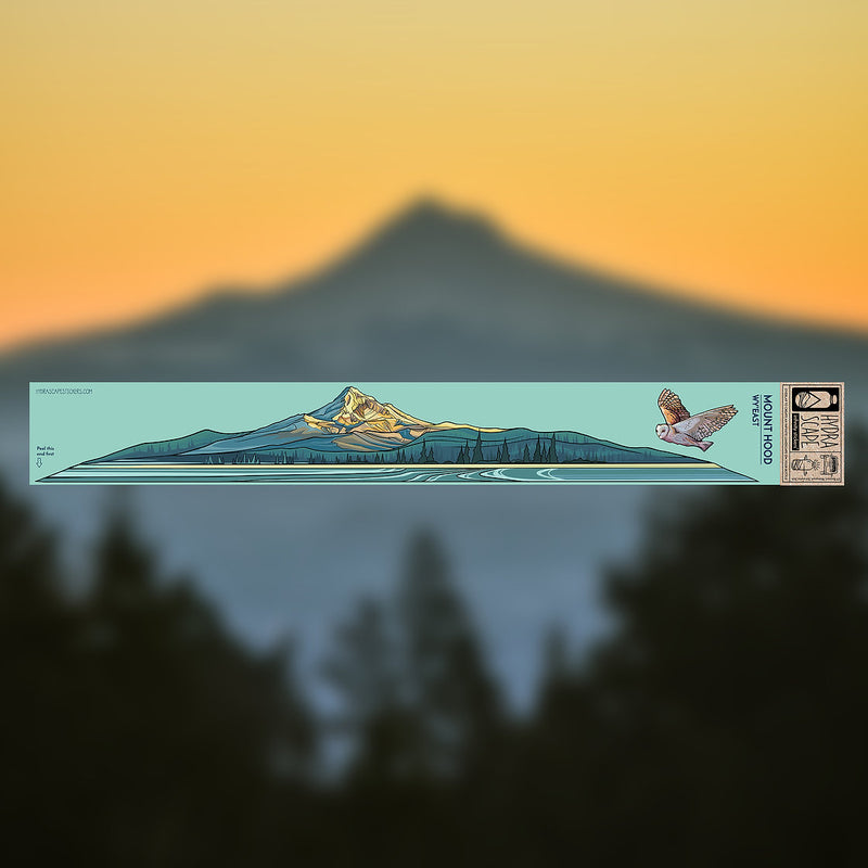Load image into Gallery viewer, Hydrascape Mount Hood Infinity Sticker
