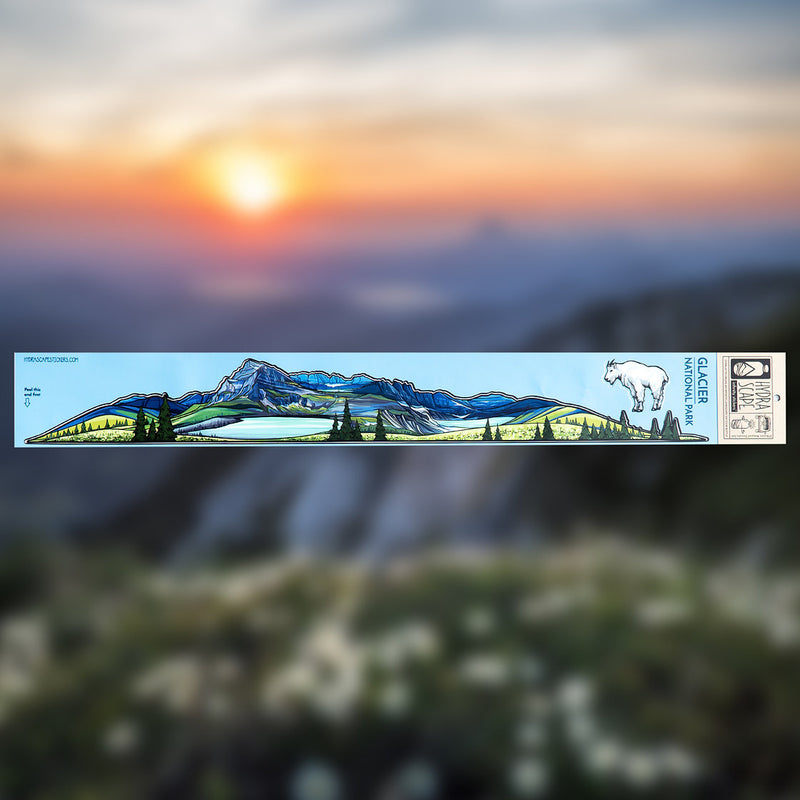 Load image into Gallery viewer, Hydrascape Glacier National Park Infinity Sticker
