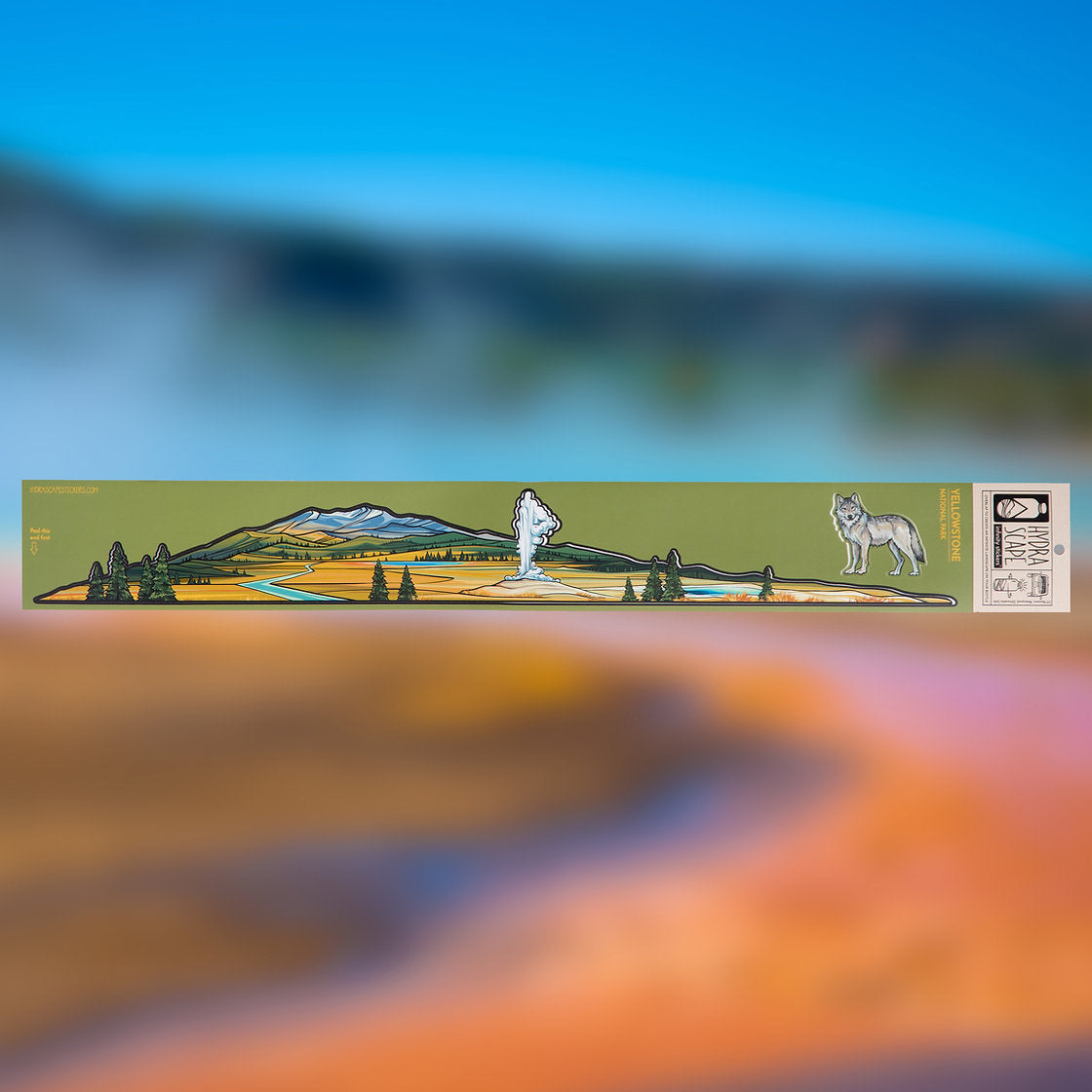 Hydrascape Yellowstone Infinity Sticker