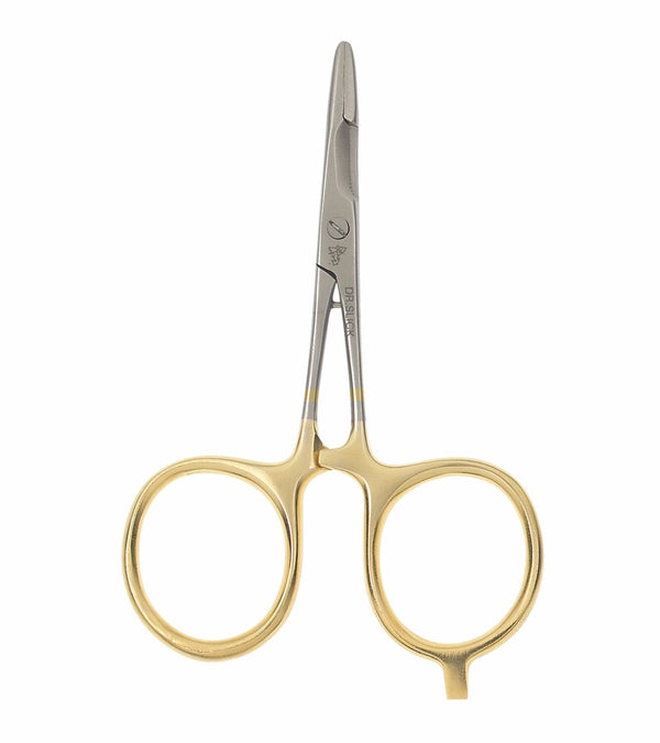 Dr. Slick Scissor Clamp 5.5" Gold Loop Straight
