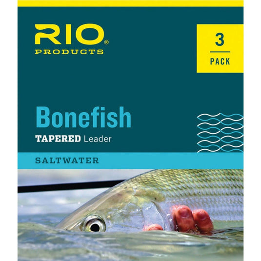 Rio 3 Pack Bonefish Leader - 10ft